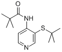 CAS#: 766557-59-9, N-(3-Tert-Butylsulfanyl-Pyridin-4-Yl)-2,2-Dimethyl-Propionamide