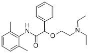 CAS 登录号：76678-86-9， 2-(2-二乙基氨基乙氧基)-N-(2,6-二甲基苯基)-2-苯基乙酰胺