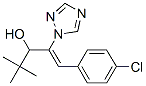 CAS 登录号:76713-90-1, (Z)-1-(4-氯苯基)-4,4-二甲基-2-(1,2,4-三唑-1-基)戊-1-烯-3-醇