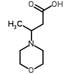 CAS#: 767240-85-7, 3-(4-Morpholinyl)butanoic acid
