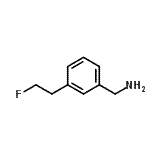 CAS#: 767286-13-5, 1-[3-(2-Fluoroethyl)phenyl]methanamine