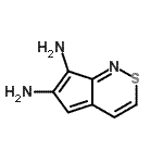 CAS#: 7673-94-1, Cyclopenta[c][1,2]thiazine-6,7-diamine