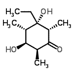 CAS#: 767319-24-4, (2S,3S,4S,5S,6S)-3-Ethyl-3,5-dihydroxy-2,4,6-trimethylcyclohexanone