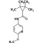 CAS#: 767336-26-5, N-(6-Methoxy-3-pyridinyl)-2,2,3,3-tetramethylcyclopropanecarboxamide