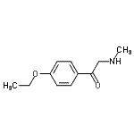 CAS#: 767610-31-1, 1-(4-Ethoxyphenyl)-2-(methylamino)ethanone