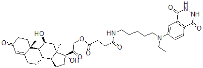 CAS#: 76773-85-8, Cortisol-Aminopentylethylisoluminol Conjugate