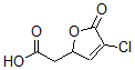 CAS 登录号：76799-87-6， 2-氯粘康酸内酯
