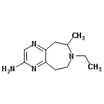 CAS#: 768313-60-6, 7-Ethyl-6-methyl-6,7,8,9-tetrahydro-5H-pyrazino[2,3-d]azepin-2-amine