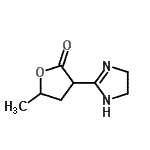 CAS#: 768316-71-8, 3-(4,5-Dihydro-1H-imidazol-2-yl)-5-methyldihydro-2(3H)-furanone