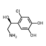 CAS#: 768345-73-9, 4-[(1S)-2-Amino-1-hydroxyethyl]-5-chloro-1,2-benzenediol