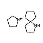 CAS#: 768370-35-0, (5R,6R)-6-(1-Pyrrolidinyl)-1-azaspiro[4.4]nonane