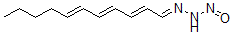 CAS 登录号：76896-81-6， N-[[(2E,4E,6E)-十一碳-2,4,6-三烯亚基]氨基]亚硝酸酰胺