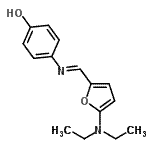 CAS#: 769057-61-6, 4-[(E)-{[5-(Diethylamino)-2-furyl]methylene}amino]phenol