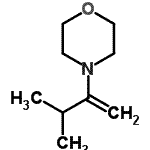 CAS#: 7694-49-7, 4-(3-Methyl-1-buten-2-yl)morpholine