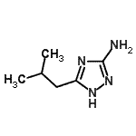 CAS#: 76955-95-8, 5-Isobutyl-1H-1,2,4-triazol-3-amine