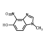 CAS#: 76971-09-0, 1-Methyl-4-nitroso-1H-benzimidazol-5-ol