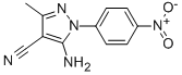 CAS#: 76982-31-5, 5-Amino-3-Methyl-1-(4-Nitrophenyl)-1H-Pyrazole-4-Carbonitrile