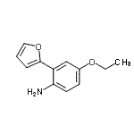CAS#: 769921-98-4, 4-Ethoxy-2-(2-furyl)aniline