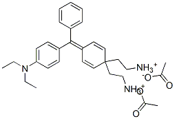 CAS#: 76994-37-1, [4-[(4-Diethylaminophenyl)-Phenylmethylidene]-1-Cyclohexa-2,5-Dienylidene]-Diethylazanium Acetate