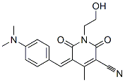 CAS#: 77001-54-8, 5-[(4-Dimethylaminophenyl)Methylidene]-1-(2-Hydroxyethyl)-4-Methyl-2,6-Dioxopyridine-3-Carbonitrile