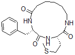 CAS#: 77052-97-2, (3S,6S)-3-(2-Methylsulfanylethyl)-6-(Phenylmethyl)-1,4,7-Triazacyclotridecane-2,5,8-Trione