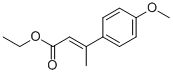 CAS 登录号：7706-82-3， (E)-3-(4-甲氧基-苯基)-丁-2-烯酸乙酯