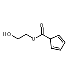 CAS#: 770702-65-3, 2-Hydroxyethyl 2,4-cyclopentadiene-1-carboxylate