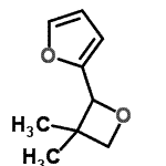 CAS#: 770747-23-4, 2-(3,3-dimethyloxetan-2-yl)furan