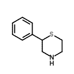 CAS#: 77082-31-6, 2-Phenylthiomorpholine