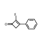 CAS#: 771-65-3, 2-Fluoro-3-phenyl-2-cyclobuten-1-one