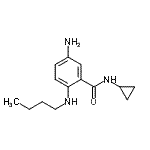 CAS#: 771429-87-9, 5-Amino-2-(butylamino)-N-cyclopropylbenzamide