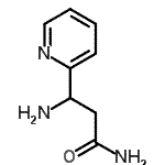CAS#: 771528-85-9, 3-Amino-3-(2-pyridinyl)propanamide