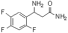 CAS#: 771530-10-0, 3-amino-3-(2,4,5-trifluorophenyl)propanamide