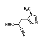 CAS#: 771550-81-3, [(1-Methyl-1H-imidazol-5-yl)methyl]malononitrile
