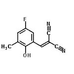 CAS#: 771558-34-0, (5-Fluoro-2-hydroxy-3-methylbenzylidene)malononitrile