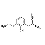 CAS#: 771559-04-7, (3-Ethoxy-2-hydroxybenzyl)malononitrile