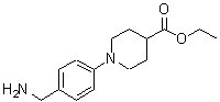 CAS#: 771583-44-9, ethyl 1-[4-(aminomethyl)phenyl]piperidine-4-carboxylate