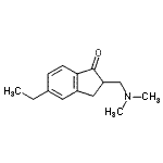 CAS#: 772279-15-9, 2-[(Dimethylamino)methyl]-5-ethyl-1-indanone
