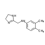 CAS 登录号：772286-53-0， N-(4,5-二氢-1H-咪唑-2-基甲基)-3,4-二甲基苯胺