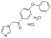 CAS 登录号:77234-71-0, 2-(1-咪唑基)-4'-苯氧基-苯乙酮盐酸盐水合物