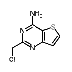 CAS#: 77294-21-4, 2-(Chloromethyl)thieno[3,2-d]pyrimidin-4-amine
