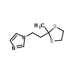 CAS#: 773011-89-5, 1-[2-(2-Methyl-1,3-dithiolan-2-yl)ethyl]-1H-imidazole