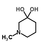 CAS#: 773017-18-8, 1-Methyl-3,3-piperidinediol