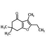 CAS#: 773073-45-3, 2-Ethyl-3,6,6-trimethyl-6,7-dihydro-1-benzofuran-4(5H)-one