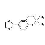 CAS 登录号：773102-09-3， 6-(1,3-二氧戊环-2-基)-2,2-二甲基色满e