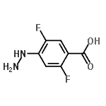 CAS#: 773109-10-7, 2,5-Difluoro-4-hydrazinobenzoic acid