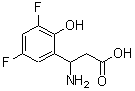 CAS 登录号：773119-51-0， 3-氨基-3-(3,5-二氟-2-羟基-苯基)丙酸