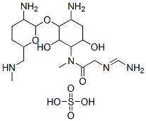 CAS 登录号：77312-58-4， 依他霉素A3二硫酸盐三水合物
