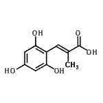 CAS#: 773120-32-4, (2E)-2-Methyl-3-(2,4,6-trihydroxyphenyl)acrylic acid