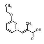 CAS#: 773121-01-0, (2E)-3-(3-Ethoxyphenyl)-2-methylacrylic acid